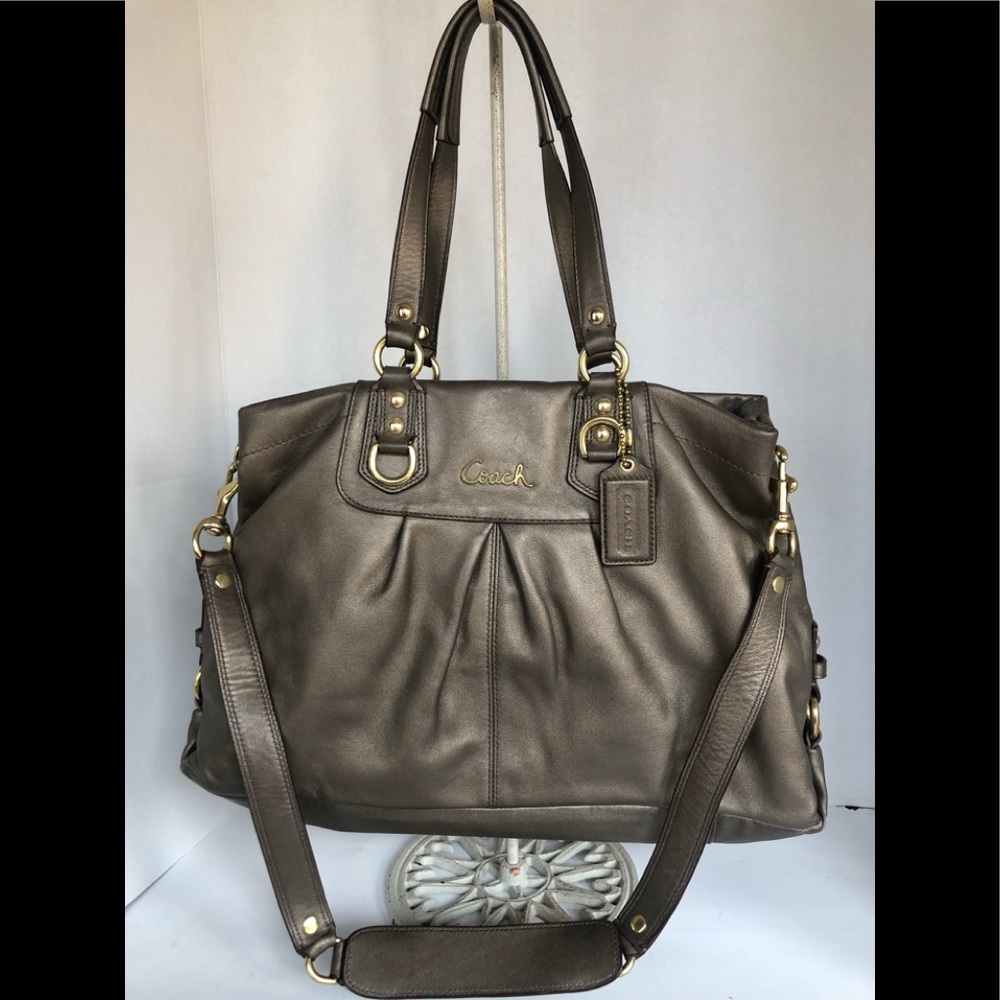 COACH Ashley Leather Hobo 2 strap